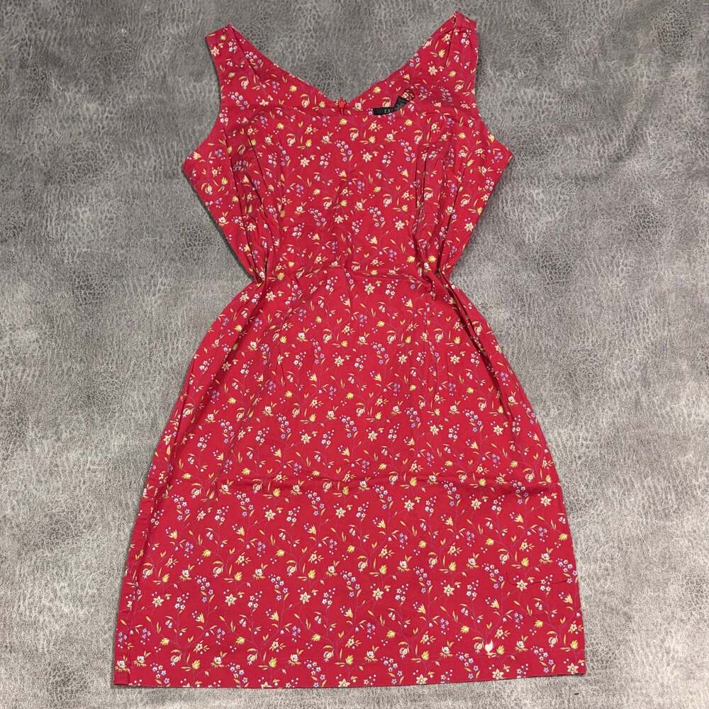 Express Red Floral Mini Dress